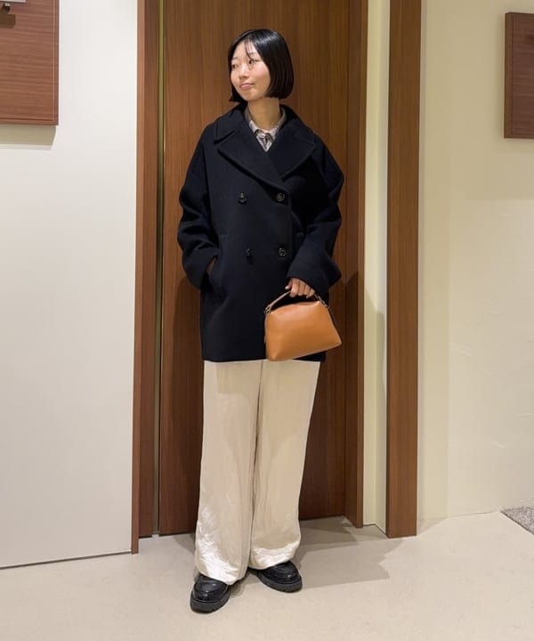 Emily Demi-Luxe BEAMSピーコートブラック未使用タグ付き Demi-Luxe BEAMS | TICCA / ウール ピーコート | Rakuten Fashion(楽天
