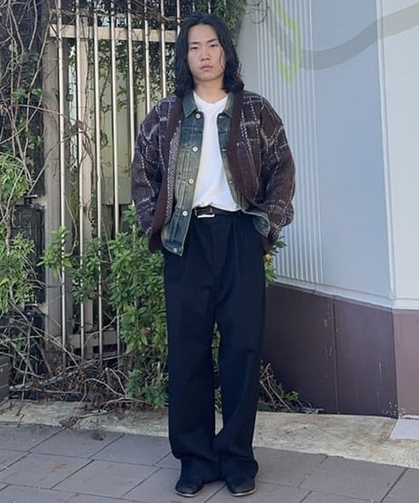 BEAMS HEARTのブラスト デニム ジャケットを使ったコーディネートを紹介します。｜Rakuten Fashion(楽天ファッション／旧楽天ブランドアベニュー)6367590