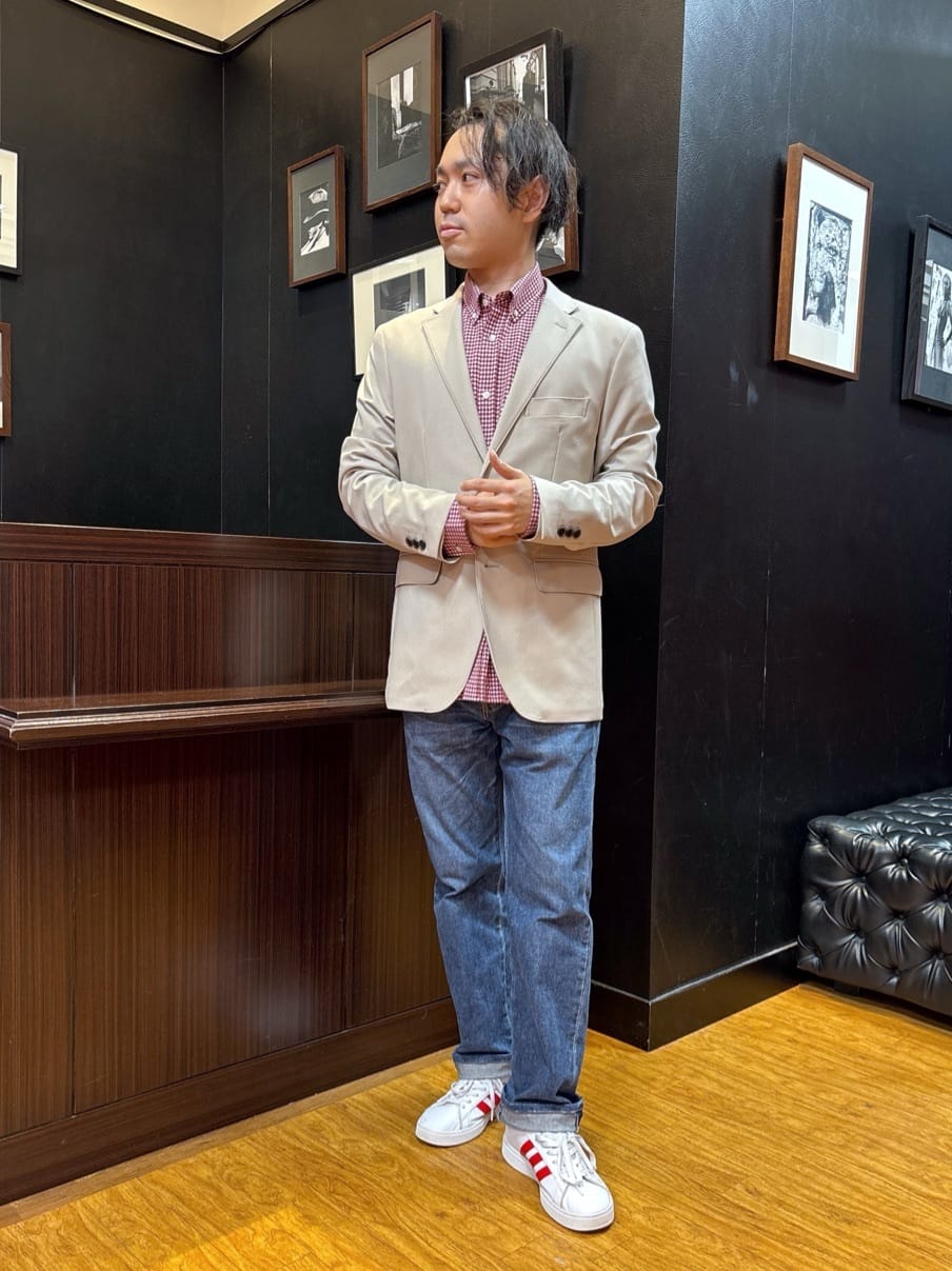 TAKEO KIKUCHIの【360°ストレッチ/セットアップ対応】None Of Stress ジャケットを使ったコーディネートを紹介します。｜Rakuten Fashion(楽天ファッション／旧楽天ブランドアベニュー)6369228