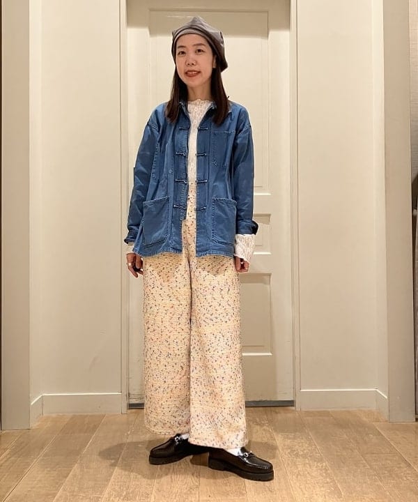 BEAMS HEARTのカラー ネップ ツイード パンツを使ったコーディネートを紹介します。｜Rakuten Fashion(楽天ファッション／旧楽天ブランドアベニュー)6371500