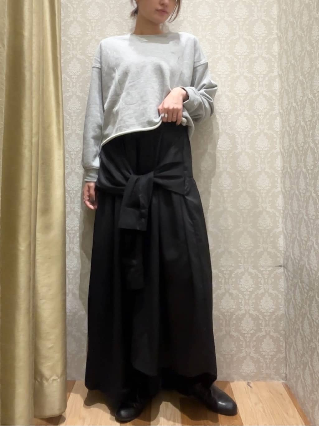 Green Parksの・ELENCARE DUE 袖付デザインスカートを使ったコーディネートを紹介します。｜Rakuten Fashion(楽天ファッション／旧楽天ブランドアベニュー)6376810