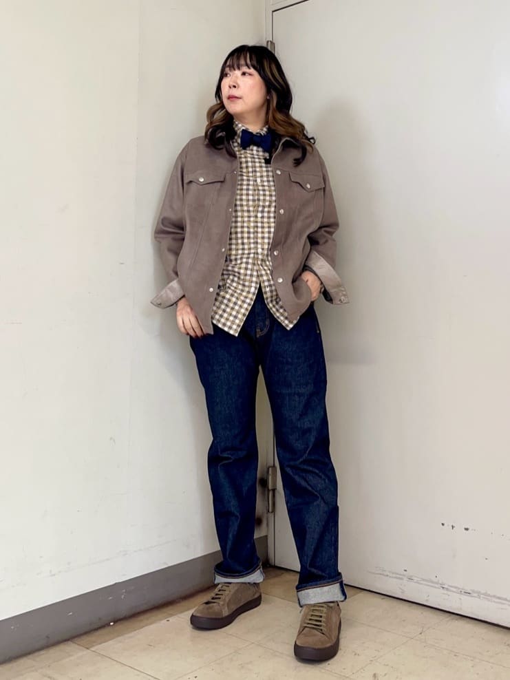 TAKEO KIKUCHIの【JUST ONE LAYER】ダウンファブリック ブルゾンを使ったコーディネートを紹介します。｜Rakuten Fashion(楽天ファッション／旧楽天ブランドアベニュー)6377227