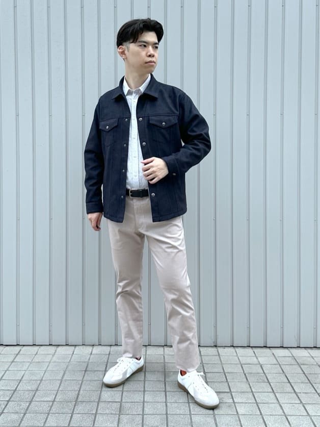 TAKEO KIKUCHIの【JUST ONE LAYER】ダウンファブリック ブルゾンを使ったコーディネートを紹介します。｜Rakuten Fashion(楽天ファッション／旧楽天ブランドアベニュー)6378675