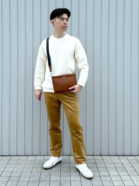 TAKEO KIKUCHIのニットライク プルオーバーを使ったコーディネートを紹介します。｜Rakuten Fashion(楽天ファッション／旧楽天ブランドアベニュー)6378676