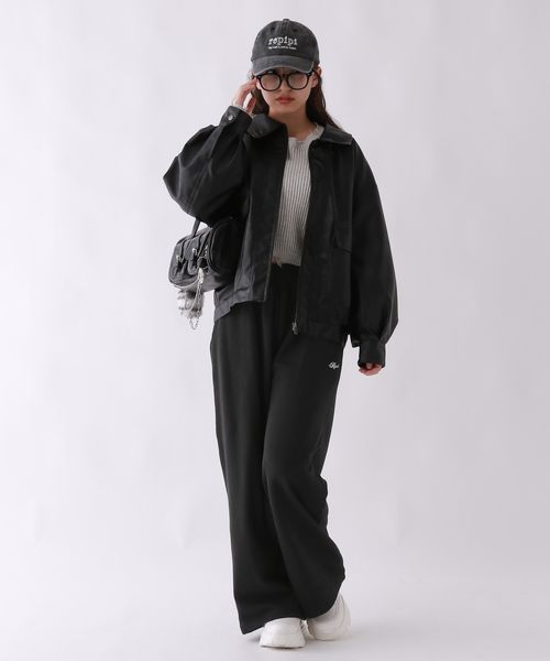 repipi armario | フェイクレザールーズジャケット | Rakuten Fashion