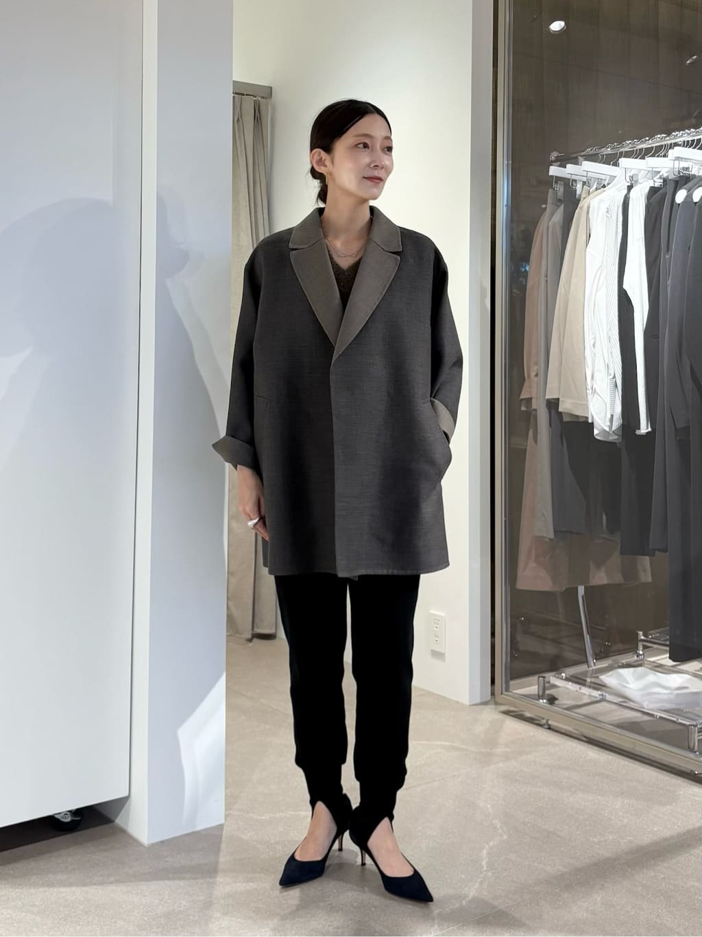 新品＜conte＞レース　ベスト（本日削除します） conte＞レース Vネックベスト BEIGE