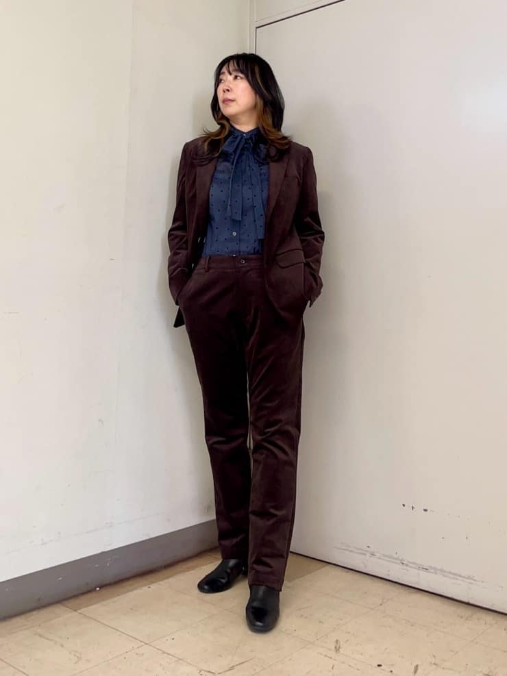 TAKEO KIKUCHIの【Sサイズ~】ストレッチコーデュロイ ジャケットを使ったコーディネートを紹介します。｜Rakuten Fashion(楽天ファッション／旧楽天ブランドアベニュー)6385553