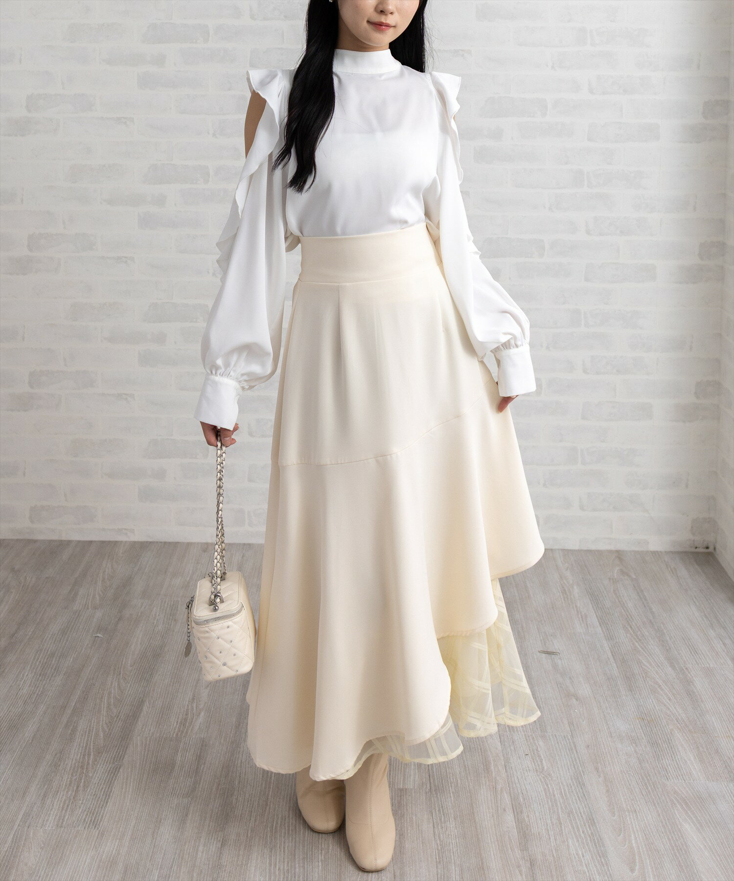 clear | 前後2wayオープンショルダーリボンブラウス | Rakuten Fashion