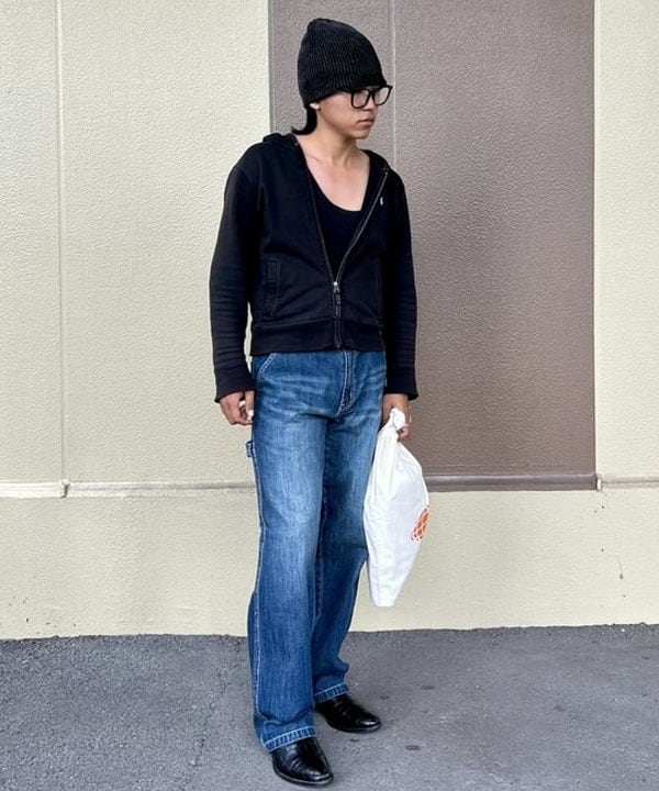 BEAMS HEARTのヴィンテージ ペインターパンツを使ったコーディネートを紹介します。｜Rakuten Fashion(楽天ファッション／旧楽天ブランドアベニュー)6389127