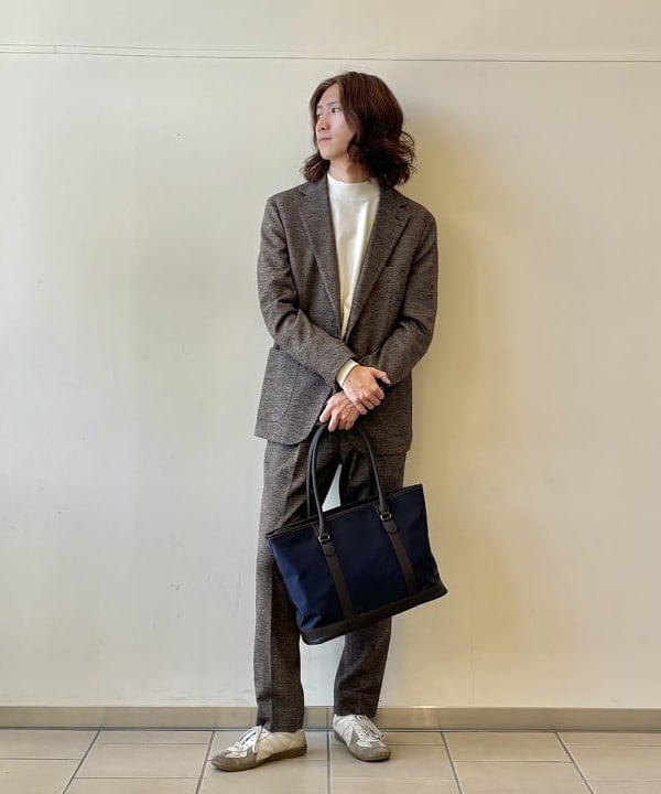 BEAMS HEARTのウールジャージ ジャケット(セットアップ対応)を使ったコーディネートを紹介します。｜Rakuten Fashion(楽天ファッション／旧楽天ブランドアベニュー)6389138