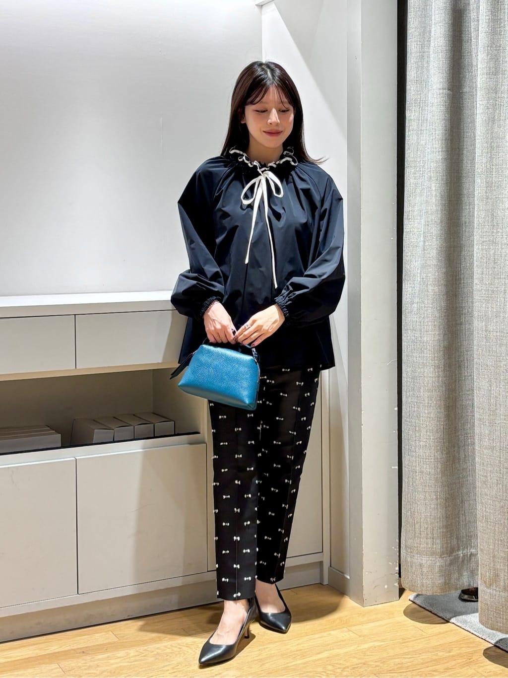 UNITED ARROWS LTD. OUTLET | リボン カットジャガード パンツ