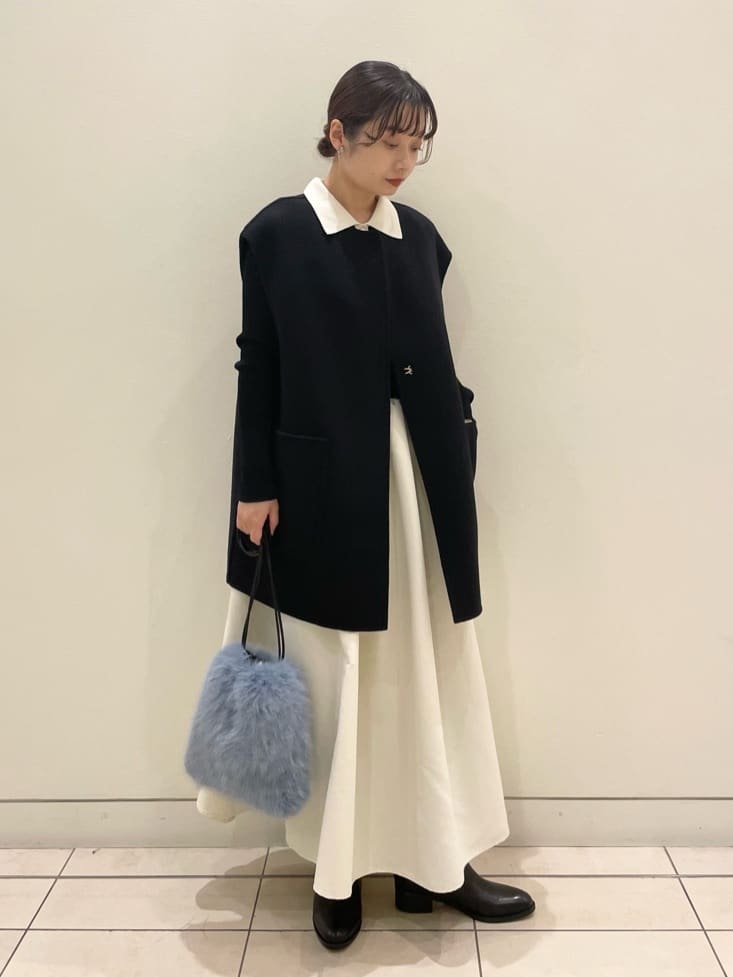 UNITED ARROWSのフィット & フレア ポロワンピースを使った