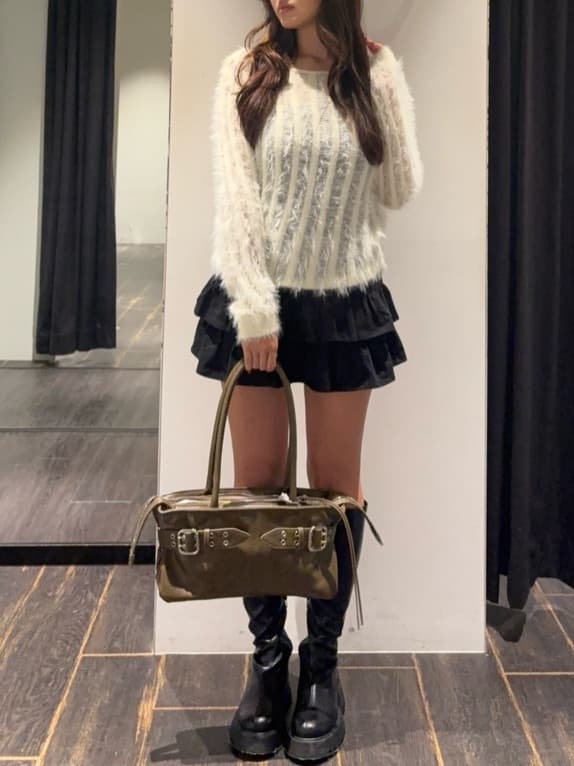 【ViVi掲載】Moussy AIR EASE ロングブーツ L ViVi掲載】AIR EASE ロングブーツ｜マウジーの通販｜&mall（アンド