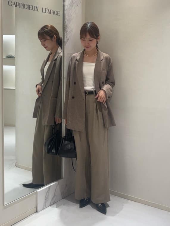 CAPRICIEUX LE'MAGEの【CAPRICIEUX LE'MAGE×nanacoコラボ】ツイード