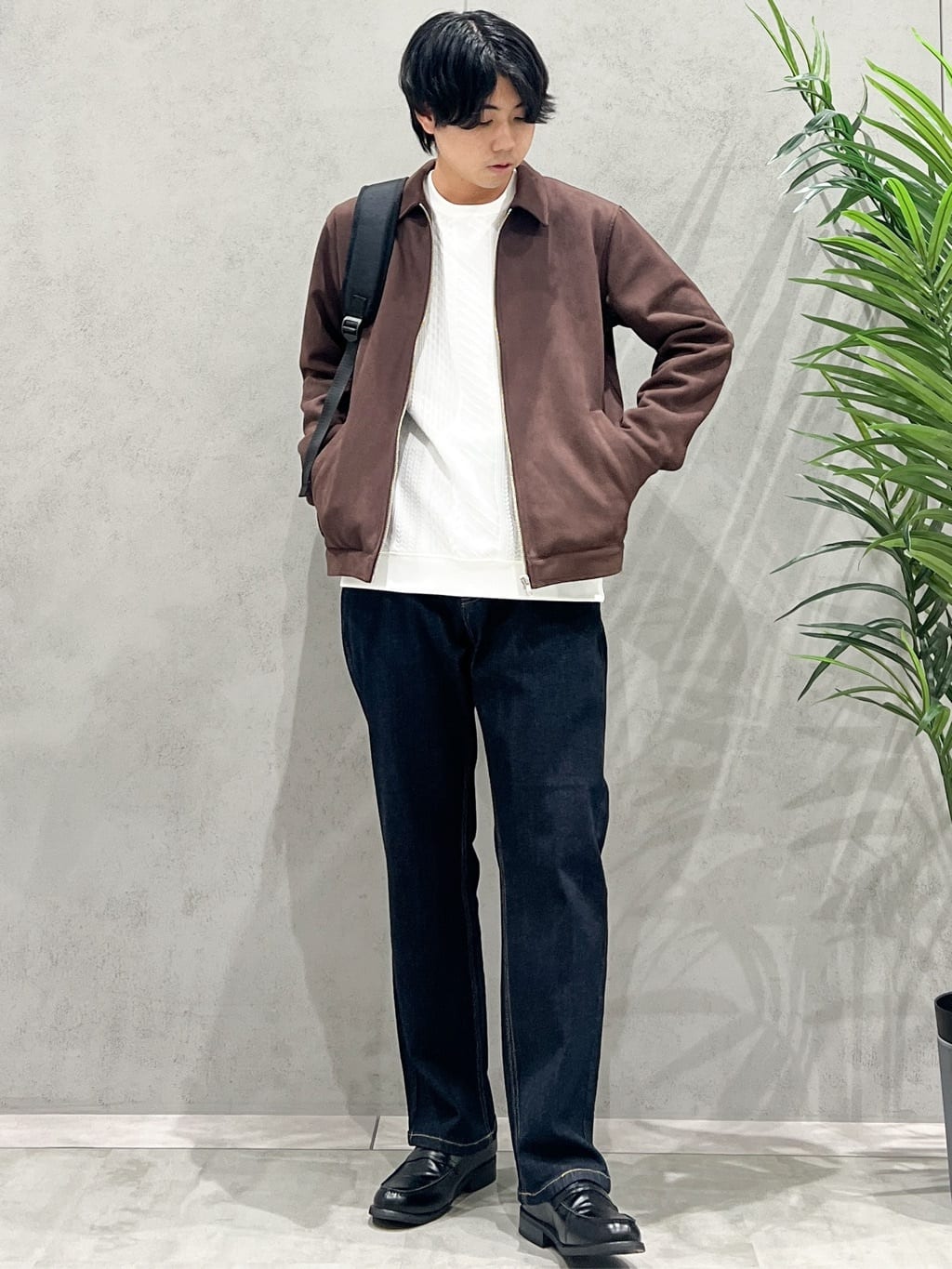 THE SHOP TK | フェイクスエードジップブルゾン【手洗いOK】 | Rakuten