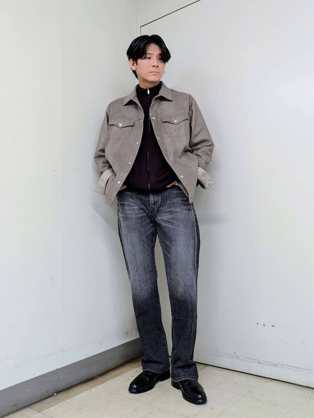 TAKEO KIKUCHIの【JUST ONE LAYER】ダウンファブリック ブルゾンを使ったコーディネートを紹介します。｜Rakuten Fashion(楽天ファッション／旧楽天ブランドアベニュー)6399372