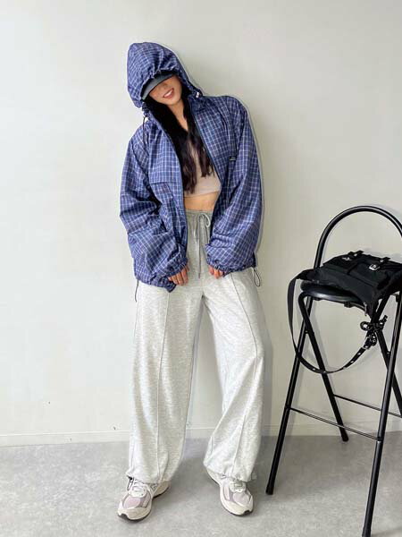 AS KNOW AS plusの♪アソートデザイン チェック柄マウンテンパーカーを使ったコーディネートを紹介します。｜Rakuten Fashion(楽天ファッション／旧楽天ブランドアベニュー)6403321