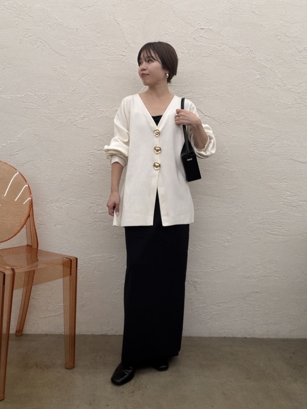 GALLARDAGALANTEの【3サイズ展開】ストレッチマキシタイトスカート2を使ったコーディネートを紹介します。｜Rakuten Fashion(楽天ファッション／旧楽天ブランドアベニュー)6406254