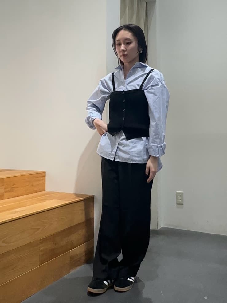AMERICAN HOLICの【2WAY】ニットチューブトップを使ったコーディネートを紹介します。｜Rakuten Fashion(楽天ファッション／旧楽天ブランドアベニュー)6410198