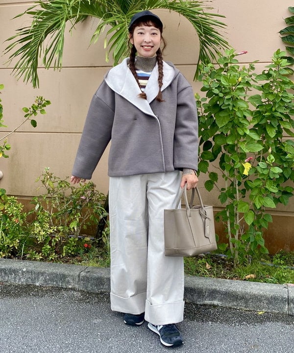 BEAMS HEARTのボンディング ガウンを使ったコーディネートを紹介します。｜Rakuten Fashion(楽天ファッション／旧楽天ブランドアベニュー)6411029