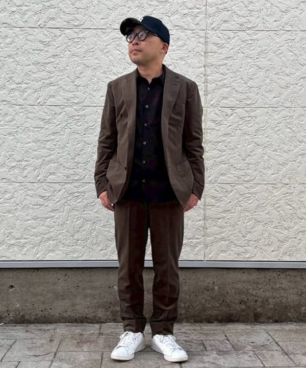 BEAMS HEARTのテックコーデュロイ 2ボタン ジャケット 25AW(セットアップ対応)を使ったコーディネートを紹介します。｜Rakuten Fashion(楽天ファッション／旧楽天ブランドアベニュー)6413432