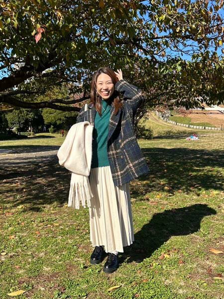 AS KNOW AS plusの☆ブークレチェック柄ミドル丈コートを使ったコーディネートを紹介します。｜Rakuten Fashion(楽天ファッション／旧楽天ブランドアベニュー)6413520