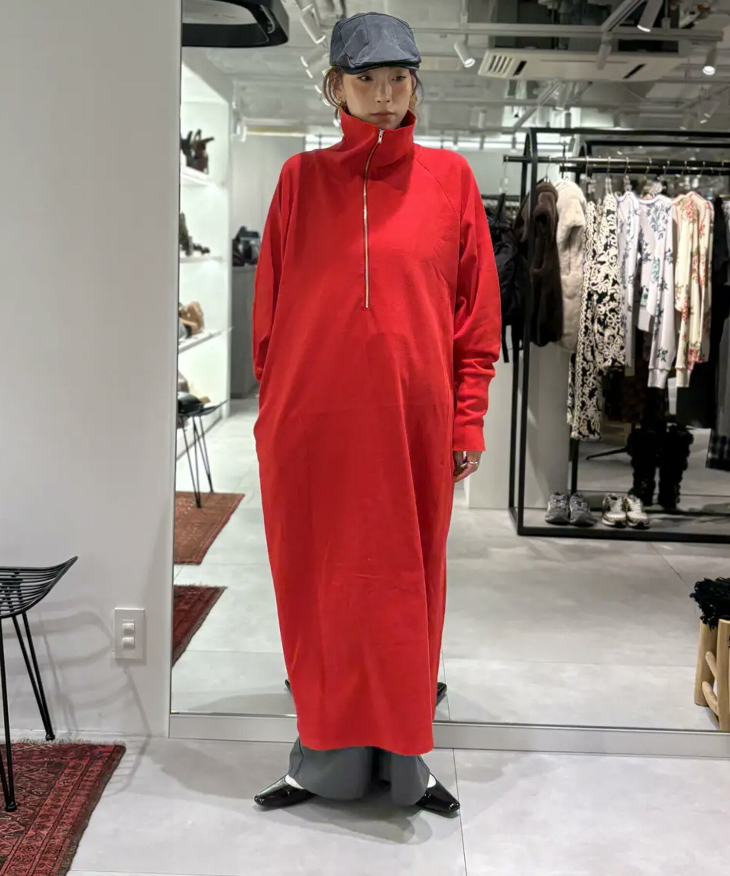 ROSE BUDのCREOLME/ZIP UP DRESSを使ったコーディネート | Rakuten