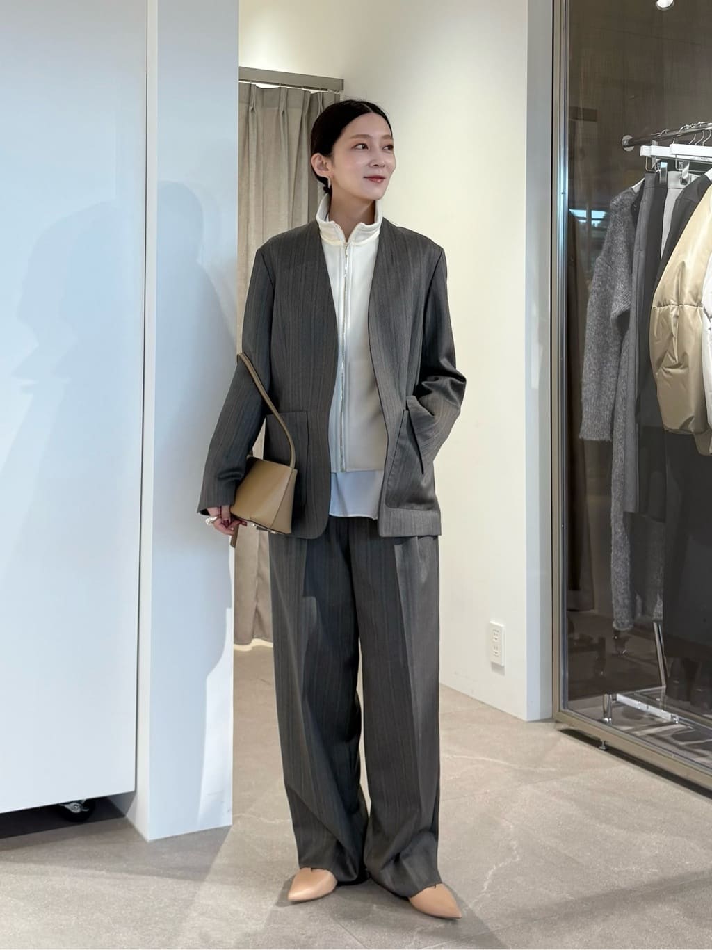 UNITED ARROWS LTD. OUTLET | <conte>ストライプ ヘリンボーン ノー