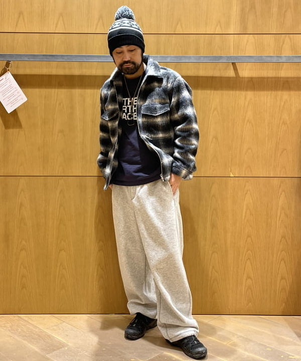 BEAMS HEARTのシャギー チェック ジップ シャツ ジャケットを使ったコーディネートを紹介します。｜Rakuten Fashion(楽天ファッション／旧楽天ブランドアベニュー)6418120