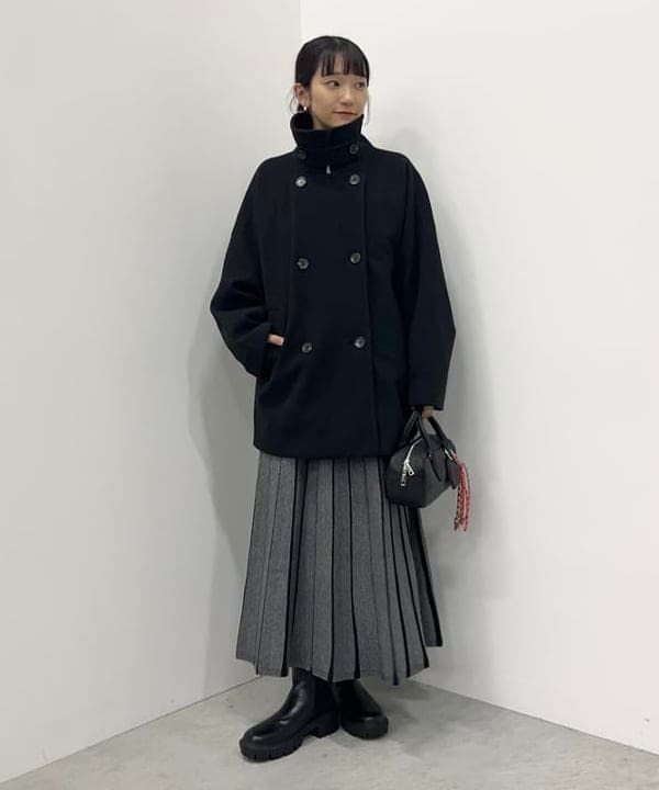 BEAMS HEARTのミドル スタンド コートを使ったコーディネートを紹介します。｜Rakuten Fashion(楽天ファッション／旧楽天ブランドアベニュー)6418342