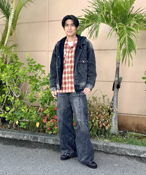 BEAMS HEARTのブラスト デニム ジャケットを使ったコーディネートを紹介します。｜Rakuten Fashion(楽天ファッション／旧楽天ブランドアベニュー)6418482