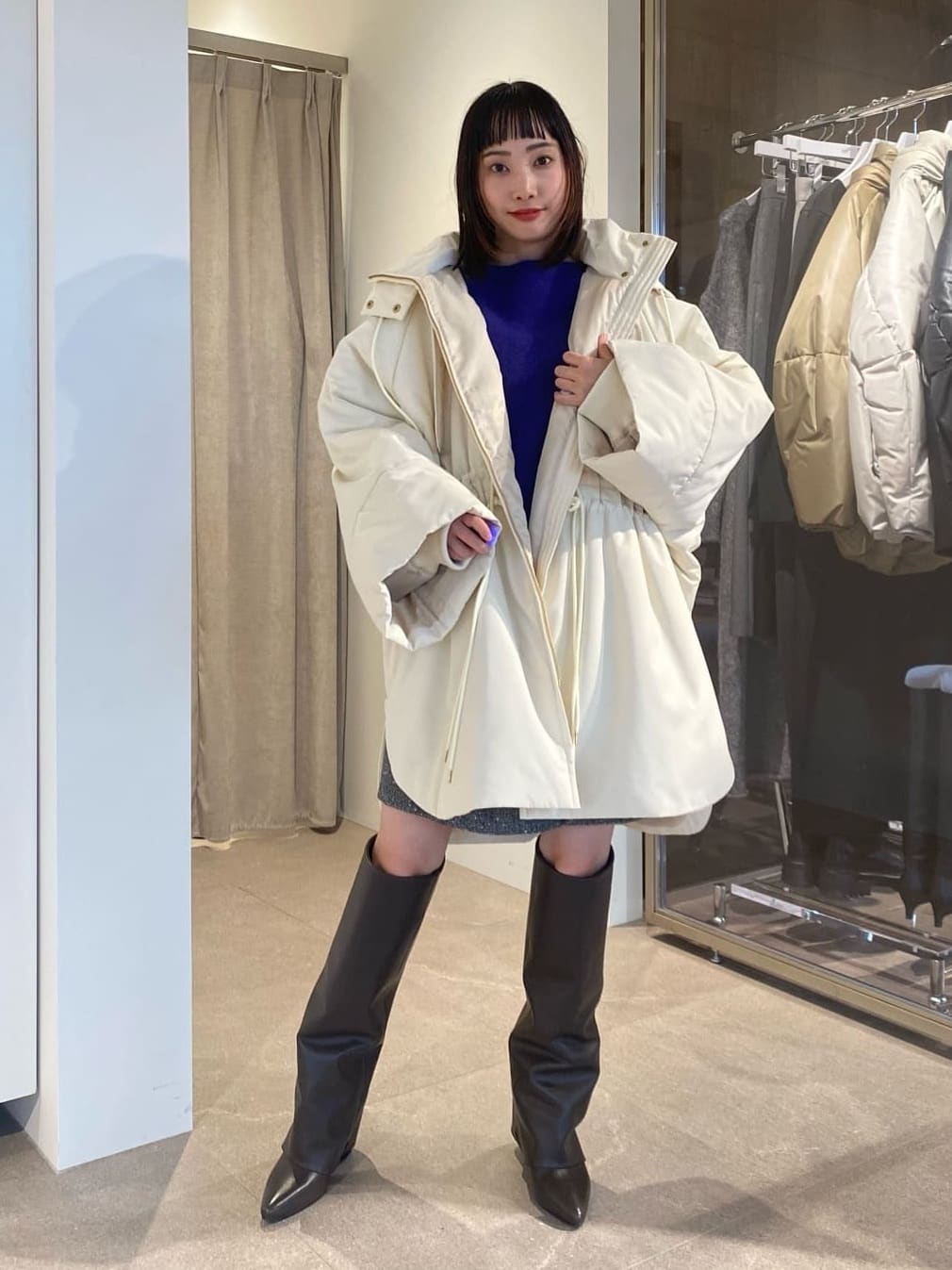 UNITED ARROWS LTD. OUTLET | <EMMEL REFINES>EM ポンチョライク