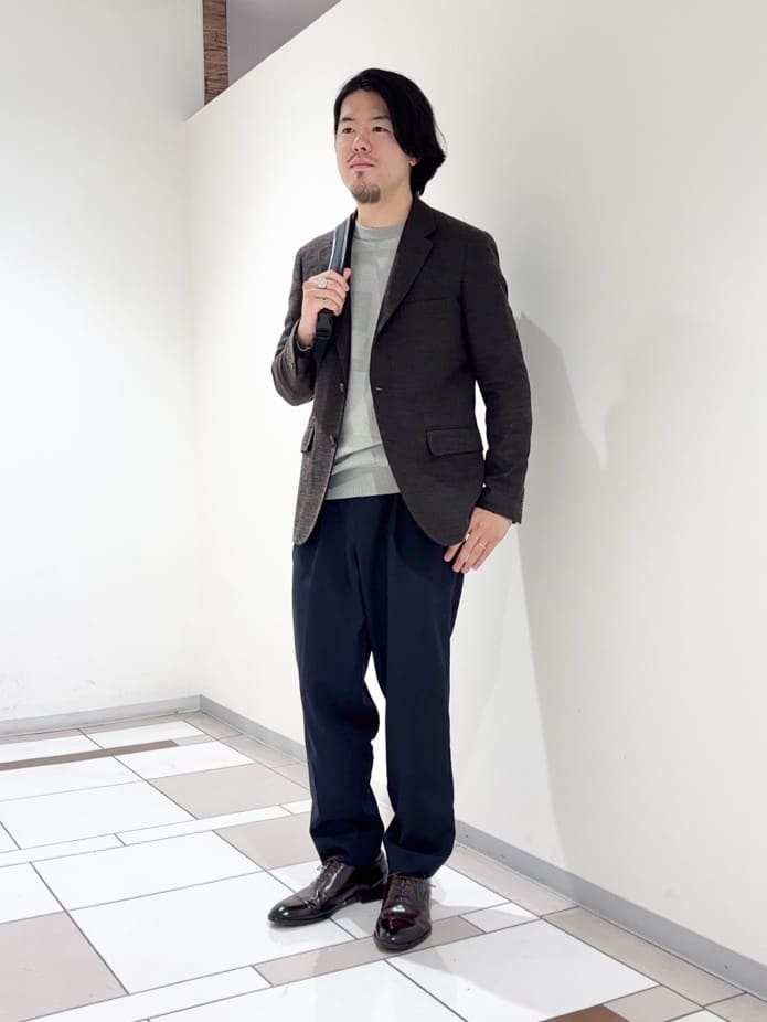 TAKEO KIKUCHIの【Sサイズ~】ラッセルメッシュ ジャケットを使ったコーディネートを紹介します。｜Rakuten Fashion(楽天ファッション／旧楽天ブランドアベニュー)6423366