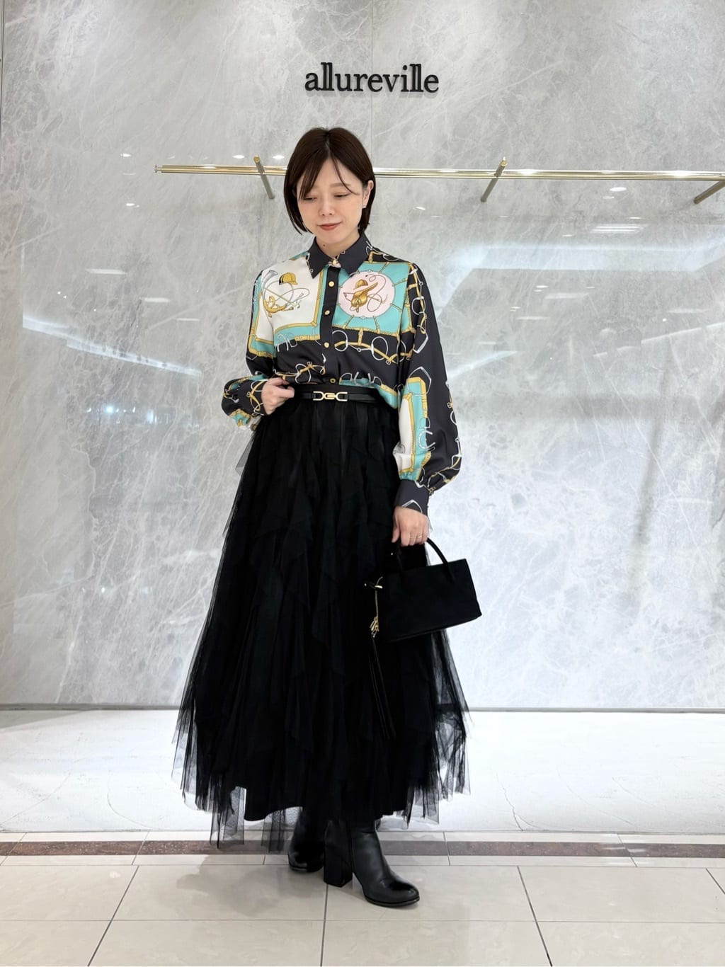 allurevilleの◇ 【LOULOU WILLOUGHBY】チュチュスカートを使ったコーディネートを紹介します。｜Rakuten Fashion(楽天ファッション／旧楽天ブランドアベニュー)6425045