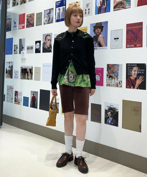 BEAMS OUTLET | カット コーデュロイ バイカー ショーツ | Rakuten