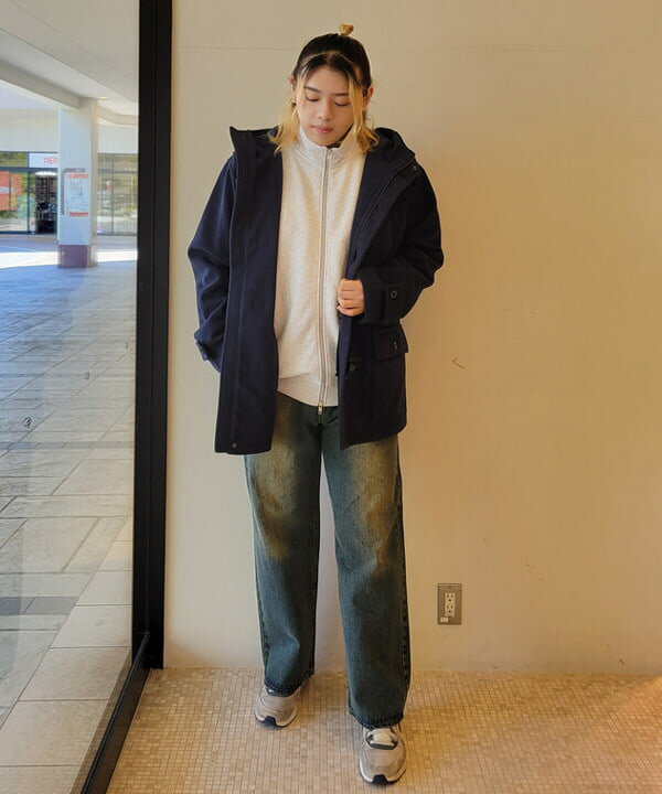 BEAMS HEARTの【4サイズ展開/定番/防寒】ジップ ダッフル コート 25AW (S～XLサイズ) 秋冬 冬アウターを使ったコーディネートを紹介します。｜Rakuten Fashion(楽天ファッション／旧楽天ブランドアベニュー)6425120
