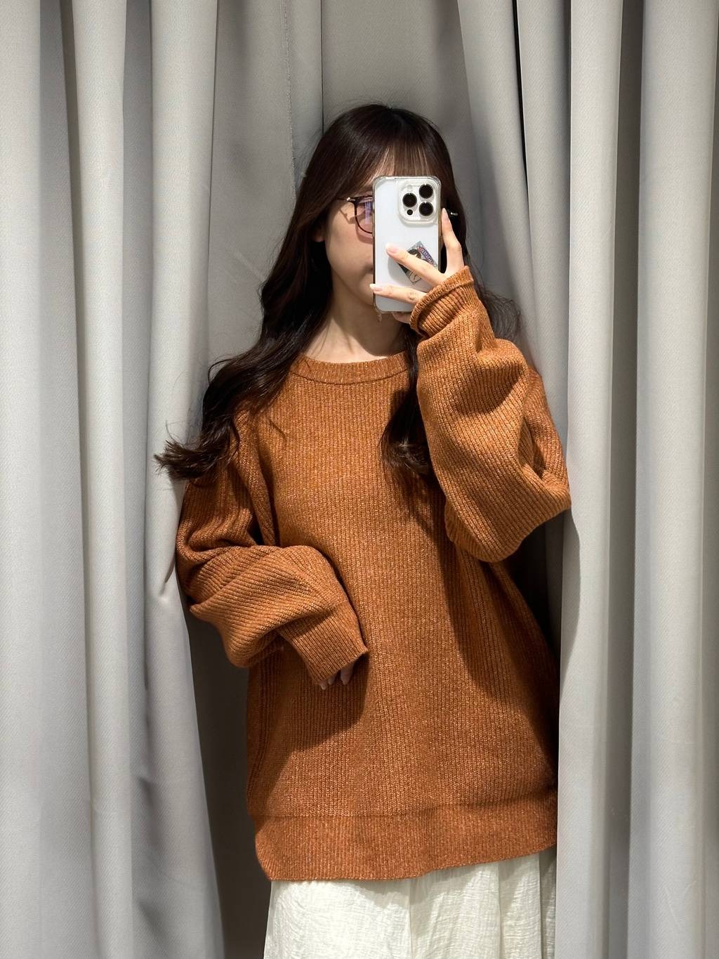 mysty womanの【WEB限定】アイスクリームクルーニットDXを使ったコーディネートを紹介します。｜Rakuten Fashion(楽天ファッション／旧楽天ブランドアベニュー)6431073