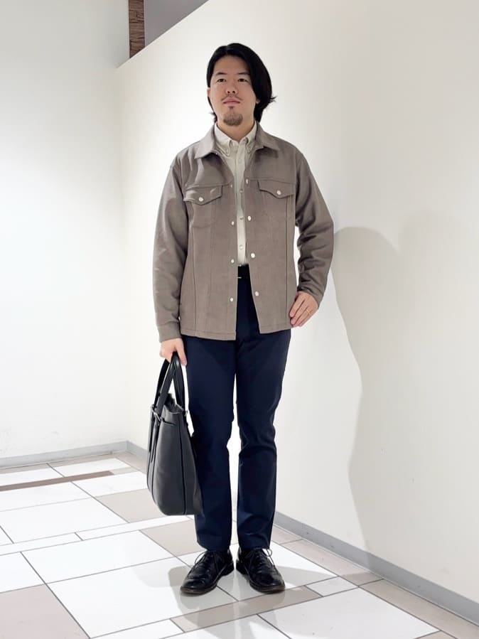TAKEO KIKUCHIの【JUST ONE LAYER】ダウンファブリック ブルゾンを使ったコーディネートを紹介します。｜Rakuten Fashion(楽天ファッション／旧楽天ブランドアベニュー)6431472