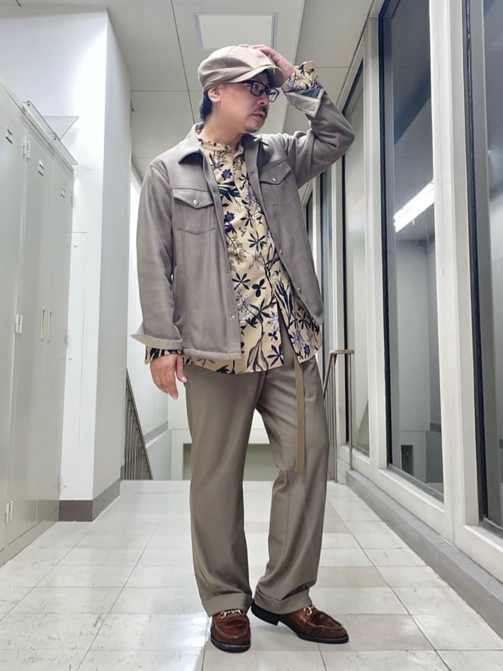 TAKEO KIKUCHIの【JUST ONE LAYER】ダウンファブリック ブルゾンを使ったコーディネートを紹介します。｜Rakuten Fashion(楽天ファッション／旧楽天ブランドアベニュー)6432232