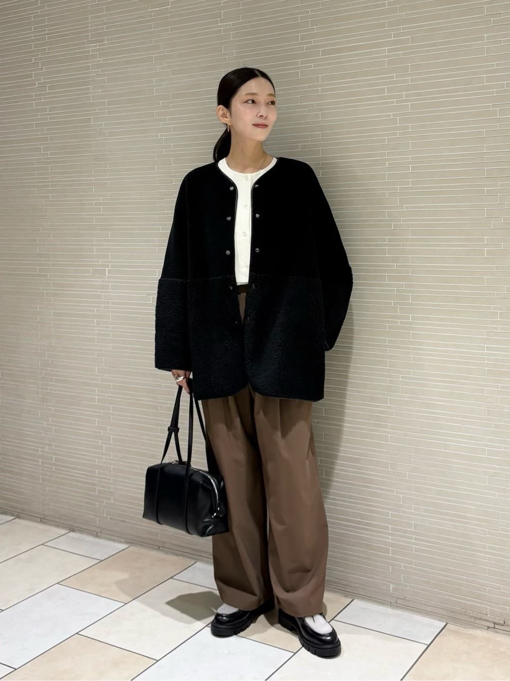 BEAUTY&YOUTH UNITED ARROWS | 【WEB限定】ボア*フェイクムートン