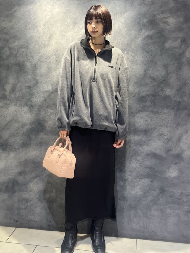 MOUSSY FLEECE ZIP プルオーバー moussy｜FLEECE ZIP プルオーバー | Rakuten Fashion(楽天ファッション