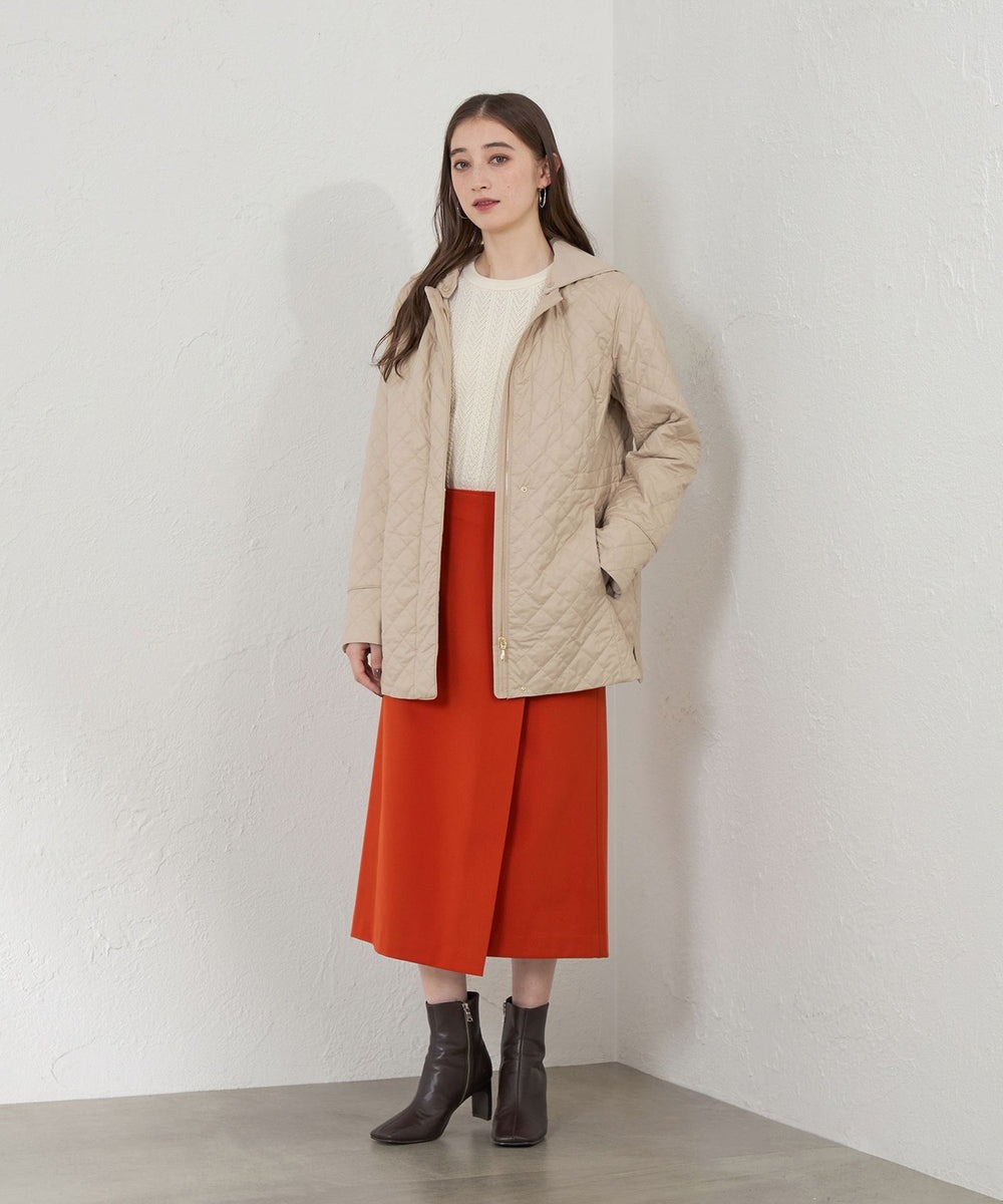 AMACAのキルトミドルコートを使ったコーディネートを紹介します。｜Rakuten Fashion(楽天ファッション／旧楽天ブランドアベニュー)6436135