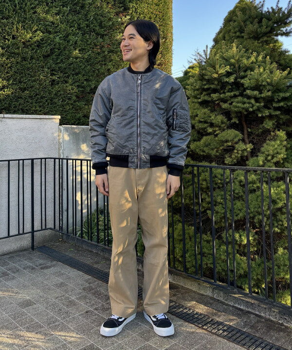 BEAMS HEARTのフェード MA-1を使ったコーディネートを紹介します。｜Rakuten Fashion(楽天ファッション／旧楽天ブランドアベニュー)6436414