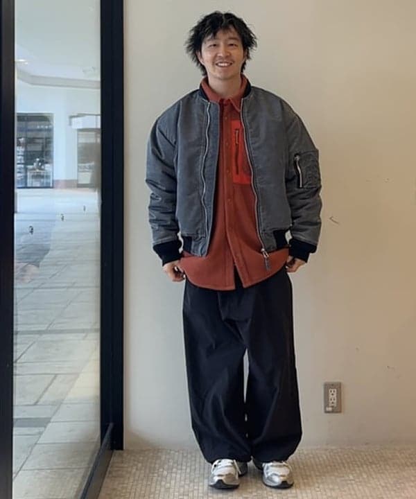 BEAMS HEARTのフェード MA-1を使ったコーディネートを紹介します。｜Rakuten Fashion(楽天ファッション／旧楽天ブランドアベニュー)6436836