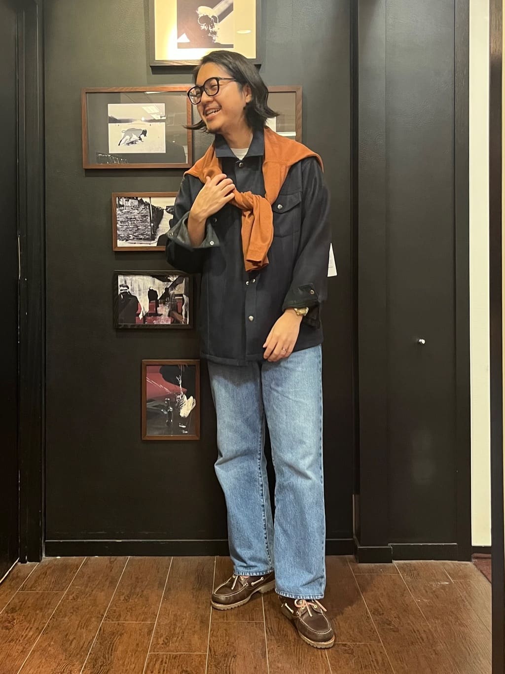 TAKEO KIKUCHIの【JUST ONE LAYER】ダウンファブリック ブルゾンを使ったコーディネートを紹介します。｜Rakuten Fashion(楽天ファッション／旧楽天ブランドアベニュー)6437364