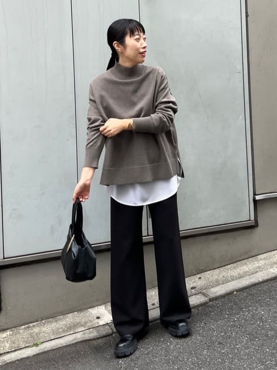 GALLARDAGALANTEのラウンドブラウスTeeを使ったコーディネートを紹介します。｜Rakuten Fashion(楽天ファッション／旧楽天ブランドアベニュー)6438835