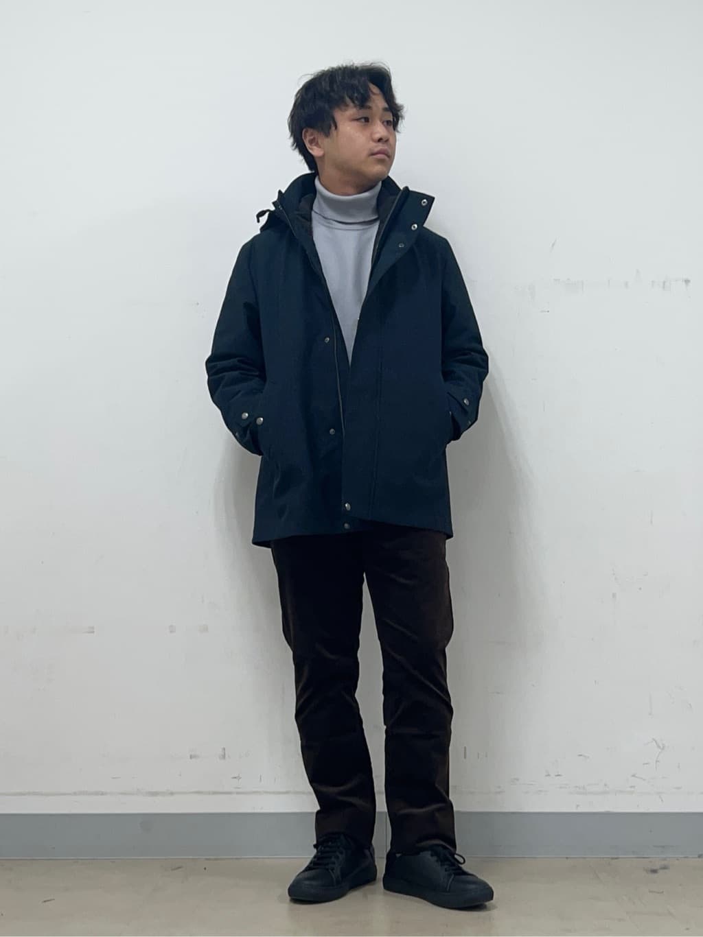 TAKEO KIKUCHIの【3WAY】ドビー ダウンライナー付ブルゾンを使ったコーディネートを紹介します。｜Rakuten Fashion(楽天ファッション／旧楽天ブランドアベニュー)6439598