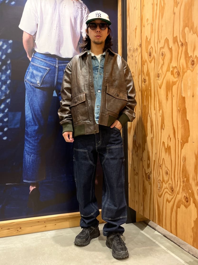 Levi's | CLAYTON レザー アビエーター ジャケット | Rakuten Fashion