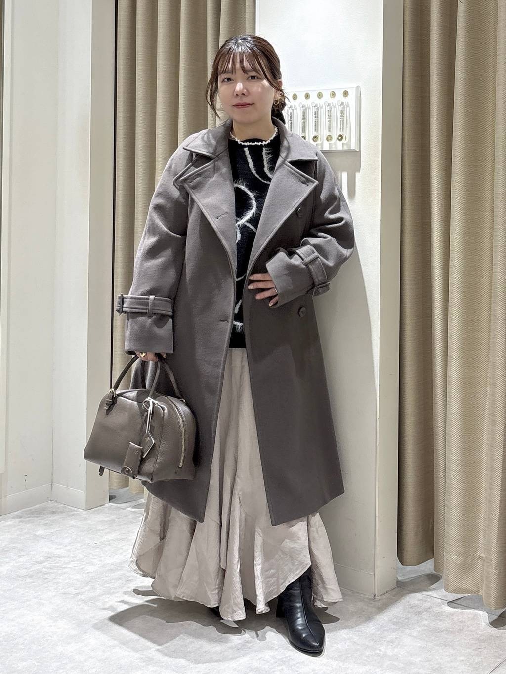 mysty womanの3WAYスタンドネックコートを使ったコーディネートを紹介します。｜Rakuten Fashion(楽天ファッション／旧楽天ブランドアベニュー)6443166