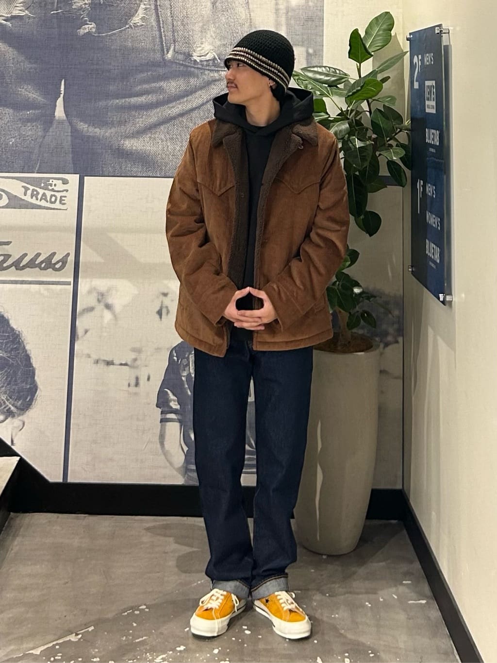 Levi'sのDurham Cozy ショートジャケットを使ったコーディネート